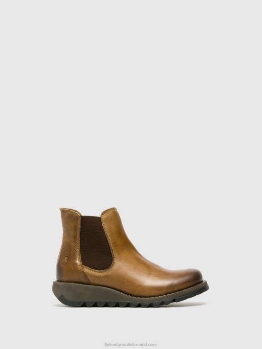 Chelsea Ankle Boots Women V00W273 SALV CAMEL Fly London