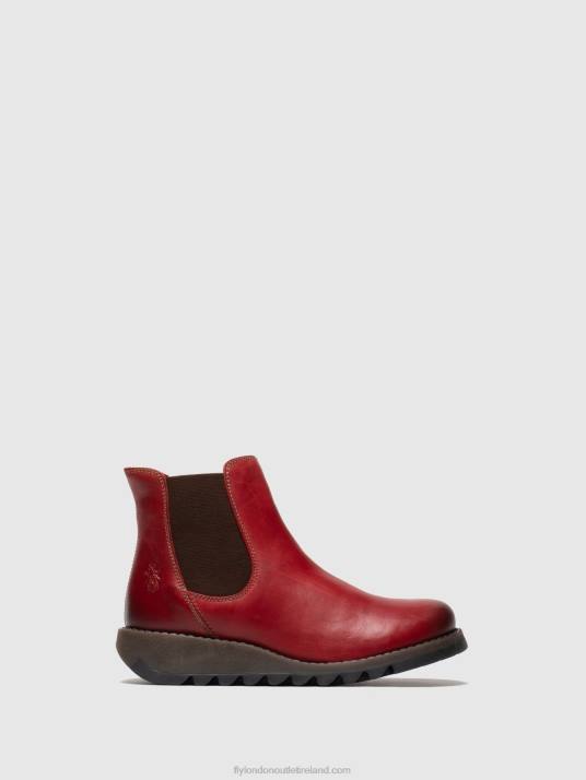 Chelsea Ankle Boots Women V00W275 SALV RED Fly London