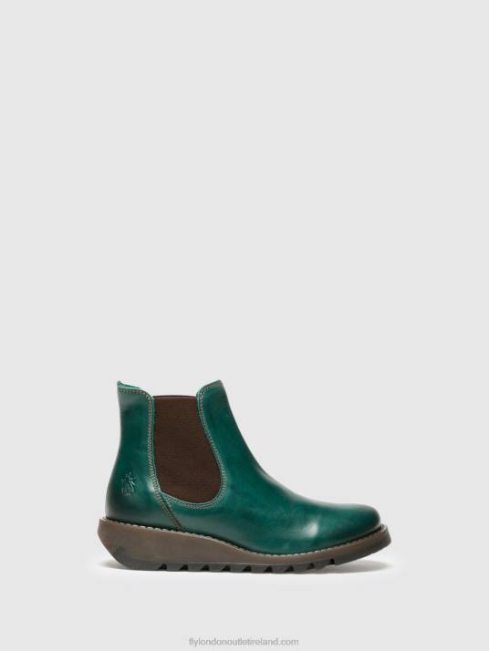 Chelsea Ankle Boots Women V00W277 SALV PETROL Fly London