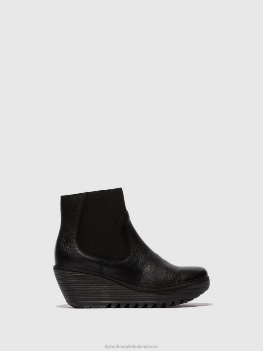 Chelsea Ankle Boots YADE398 Women V00W7 BLACK Fly London