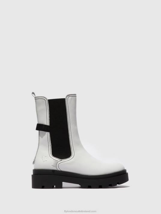 Chelsea Boots JUDY819 Women V00W332 NAPPA WHITE Fly London