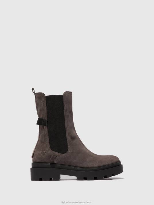 Chelsea Boots JUDY819 Women V00W333 SUEDE GREY Fly London
