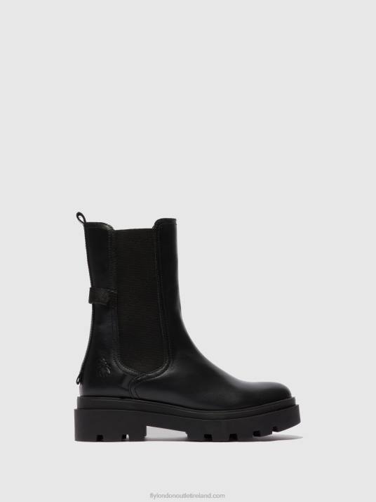 Chelsea Boots JUDY819 Women V00W334 NAPPA BLACK Fly London