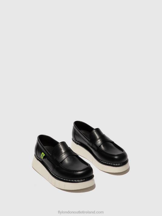 Flat Ankle Boots IKER246 Women V00W165 TUNDER BLACK Fly London
