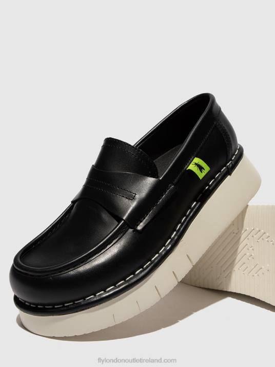 Flat Ankle Boots IKER246 Women V00W165 TUNDER BLACK Fly London