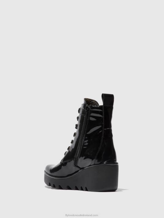 Lace-up Ankle Boots BIAZ329 Women V00W210 ATLANTIS BLACK Fly London