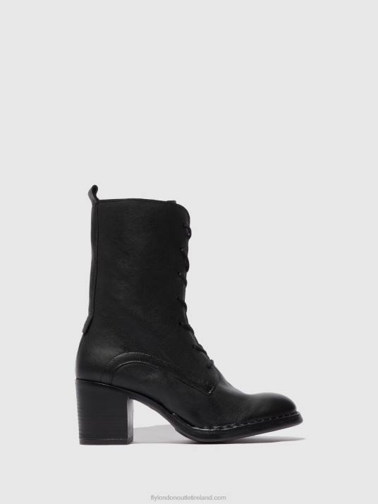 Lace-up Ankle Boots BLYA070 Women V00W208 VERONA BLACK Fly London