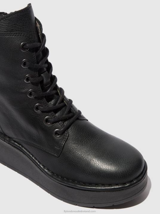 Lace-up Ankle Boots HEPE239 Women V00W199 VERONA BLACK Fly London