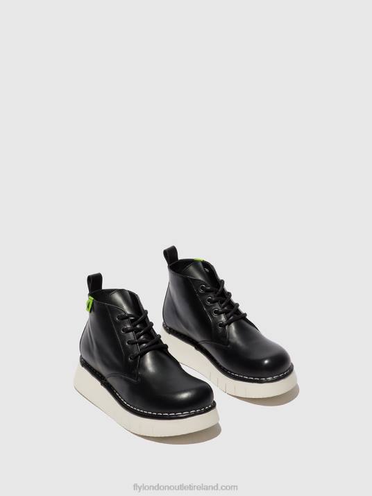 Lace-up Ankle Boots IDDA244 Women V00W167 TUNDER BLACK Fly London
