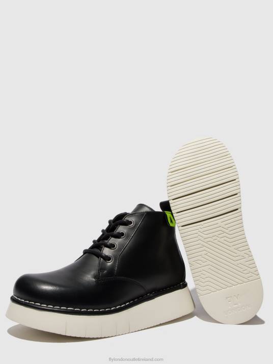 Lace-up Ankle Boots IDDA244 Women V00W167 TUNDER BLACK Fly London