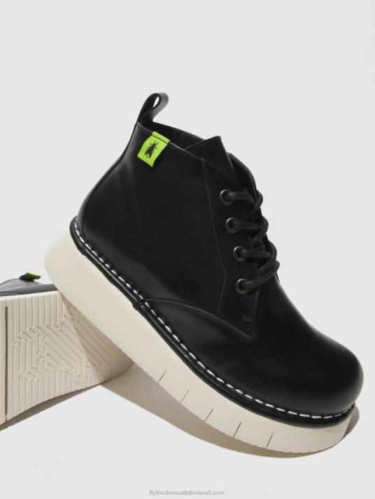 Lace-up Ankle Boots IDDA244 Women V00W167 TUNDER BLACK Fly London