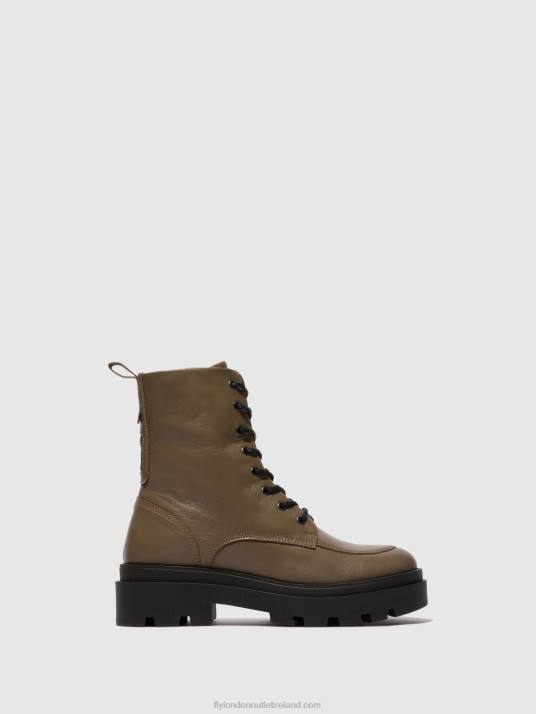 Lace-up Ankle Boots JAYE878 Women V00W101 TAUPE Fly London