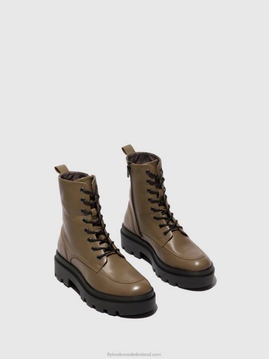 Lace-up Ankle Boots JAYE878 Women V00W101 TAUPE Fly London