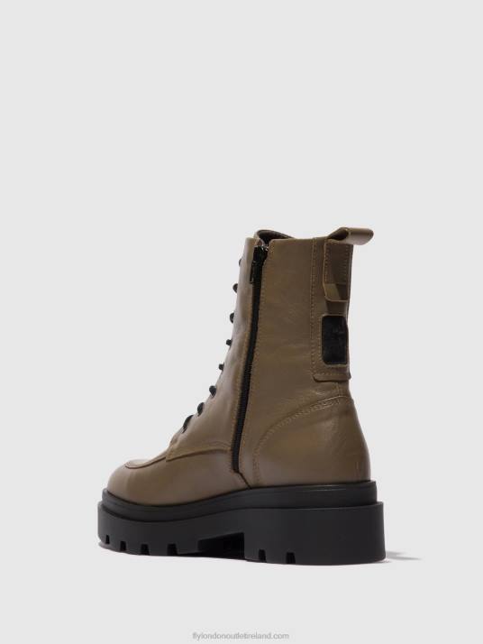 Lace-up Ankle Boots JAYE878 Women V00W101 TAUPE Fly London