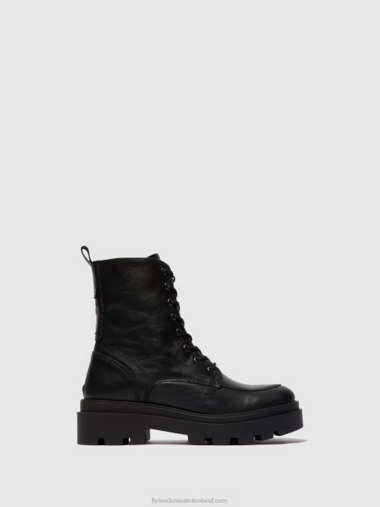 Lace-up Ankle Boots JAYE878 Women V00W104 BLACK Fly London