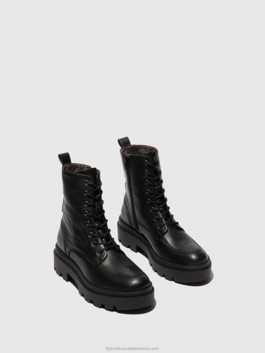 Lace-up Ankle Boots JAYE878 Women V00W104 BLACK Fly London