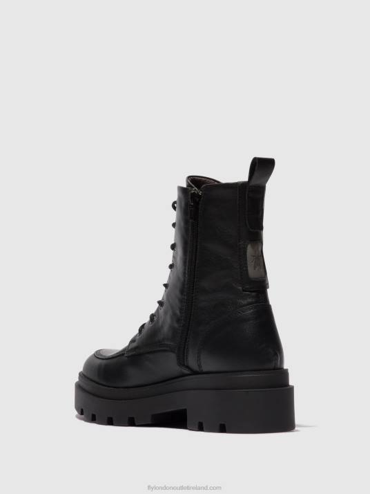 Lace-up Ankle Boots JAYE878 Women V00W104 BLACK Fly London