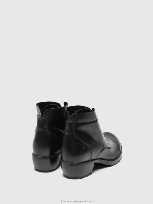 Lace-up Ankle Boots MESU780 Women V00W268 BLACK Fly London