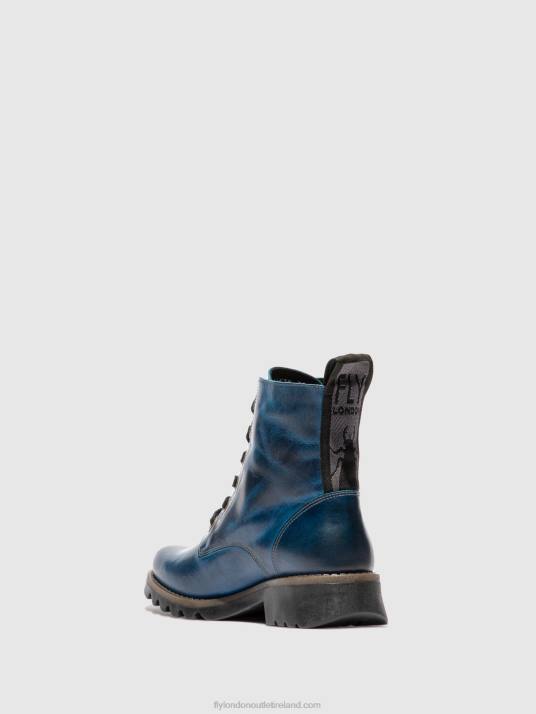 Lace-up Ankle Boots RAGI539 Women V00W193 RUG ROYAL BLUE Fly London