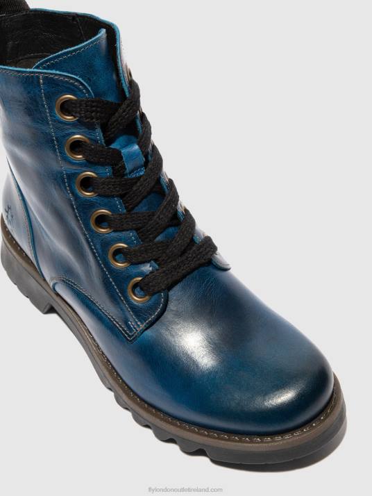 Lace-up Ankle Boots RAGI539 Women V00W193 RUG ROYAL BLUE Fly London