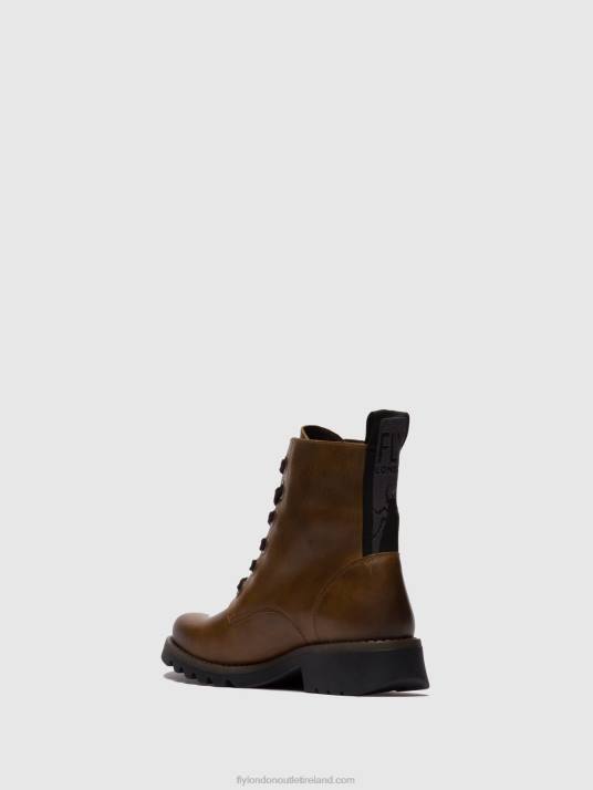 Lace-up Ankle Boots RAGI539 Women V00W251 RUG CAMEL Fly London