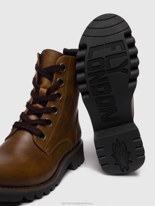 Lace-up Ankle Boots RAGI539 Women V00W251 RUG CAMEL Fly London