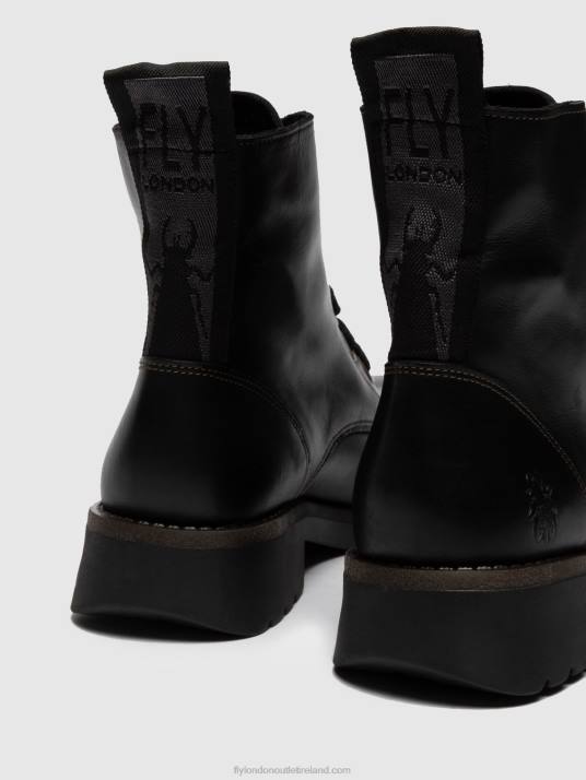 Lace-up Ankle Boots RAGI539 Women V00W283 BLACK Fly London