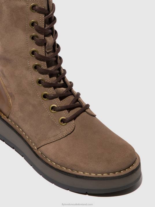 Lace-up Ankle Boots RAMI043 Women V00W20 TAUPE/CAMEL Fly London