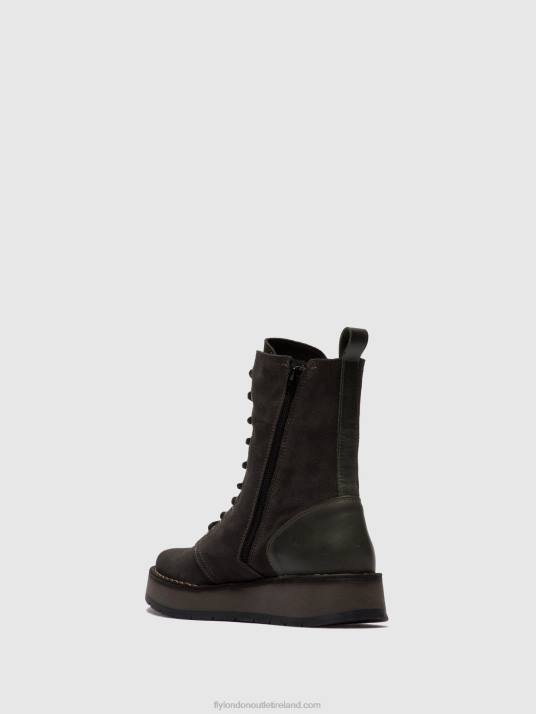 Lace-up Ankle Boots RAMI043 Women V00W247 OILSUEDE/RUG DIESEL Fly London