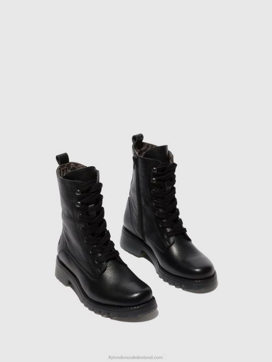 Lace-up Ankle Boots REID893 Women V00W91 BLACK Fly London