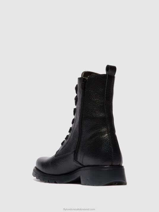 Lace-up Ankle Boots REID893 Women V00W91 BLACK Fly London