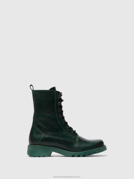 Lace-up Ankle Boots REID893 Women V00W92 PETROL (PETROL SOLE) Fly London