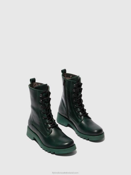 Lace-up Ankle Boots REID893 Women V00W92 PETROL (PETROL SOLE) Fly London