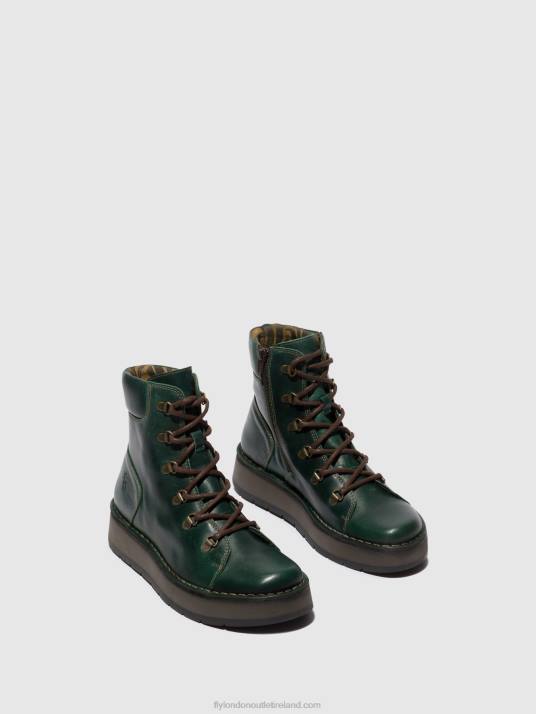 Lace-up Ankle Boots ROXY094 Women V00W89 PETROL Fly London
