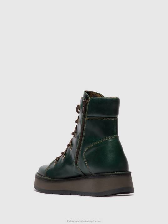 Lace-up Ankle Boots ROXY094 Women V00W89 PETROL Fly London