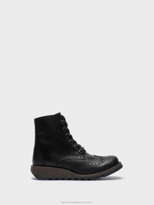 Lace-up Ankle Boots SARL069 Women V00W254 BLACK Fly London