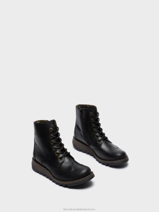 Lace-up Ankle Boots SARL069 Women V00W254 BLACK Fly London