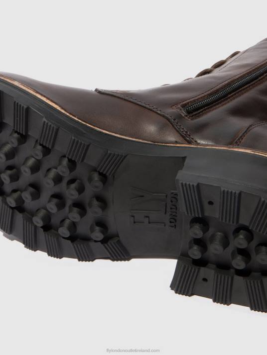 Lace-up Ankle Boots THOR035 Women V00W245 RUG DK. BROWN Fly London