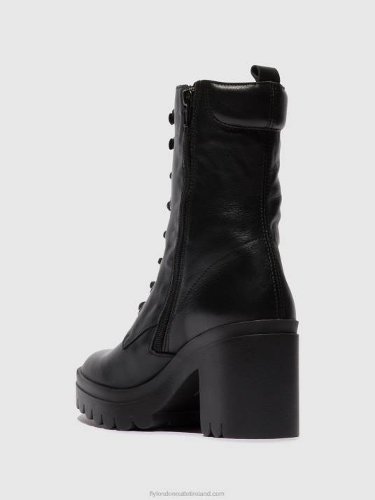 Lace-up Ankle Boots TIEL642 Women V00W85 BLACK Fly London