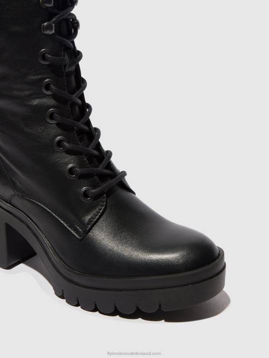 Lace-up Ankle Boots TIEL642 Women V00W85 BLACK Fly London