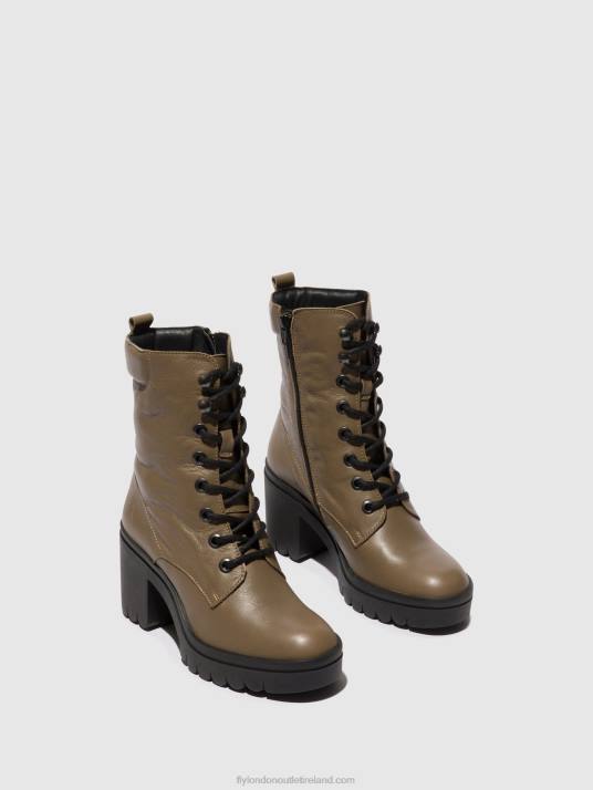 Lace-up Ankle Boots TIEL642 Women V00W86 TAUPE Fly London