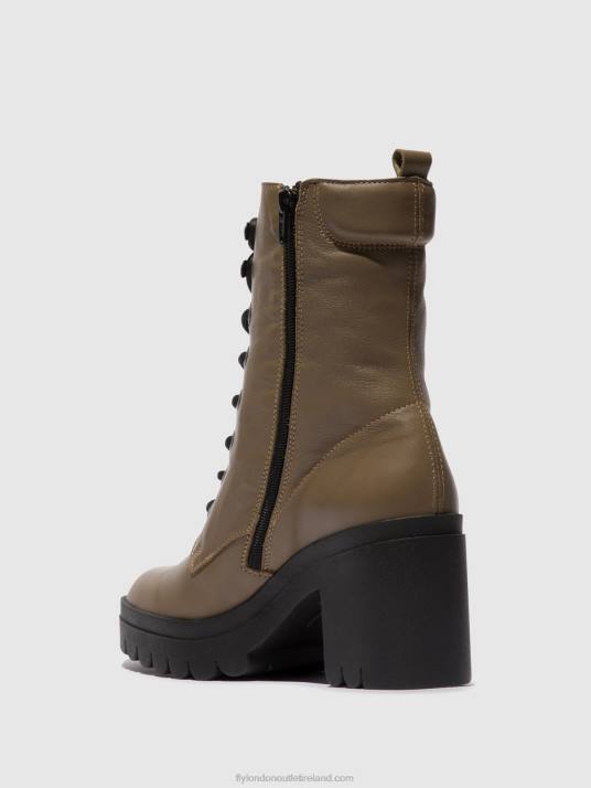 Lace-up Ankle Boots TIEL642 Women V00W86 TAUPE Fly London