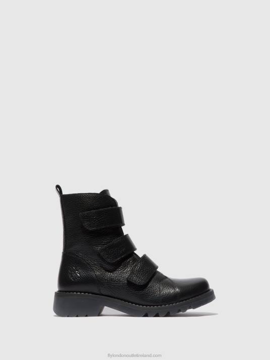 Velcro Ankle Boots RACH790 Women V00W189 RIO BLACK Fly London