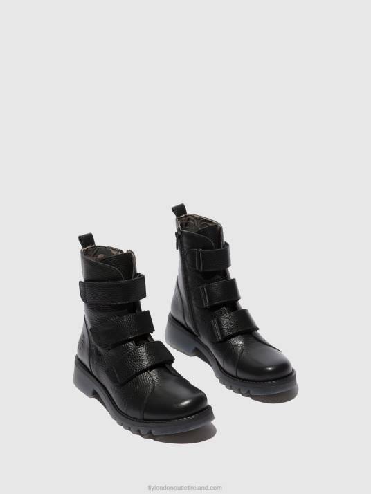 Velcro Ankle Boots RACH790 Women V00W189 RIO BLACK Fly London