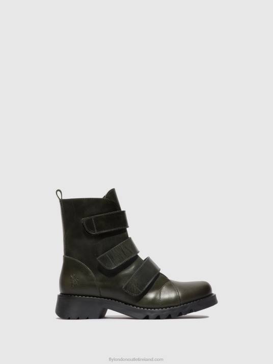 Velcro Ankle Boots RACH790 Women V00W76 DIESEL (BLACK SOLE) Fly London