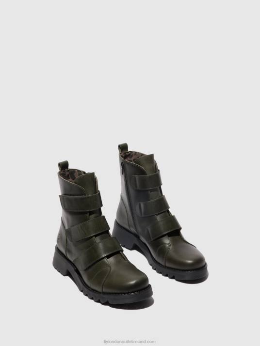 Velcro Ankle Boots RACH790 Women V00W76 DIESEL (BLACK SOLE) Fly London