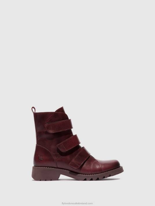 Velcro Ankle Boots RACH790 Women V00W77 PURPLE (PURPLE SOLE) Fly London