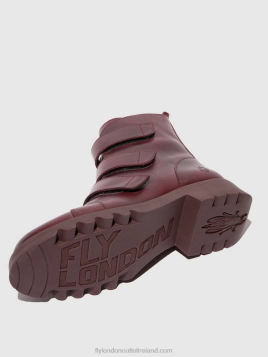 Velcro Ankle Boots RACH790 Women V00W77 PURPLE (PURPLE SOLE) Fly London