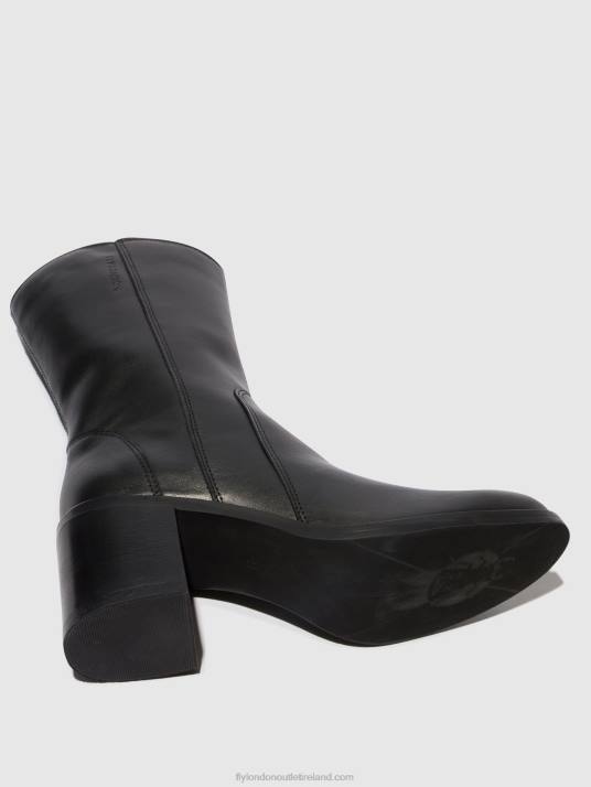 Zip Up Ankle Boots ASTA914 Women V00W73 BLACK Fly London