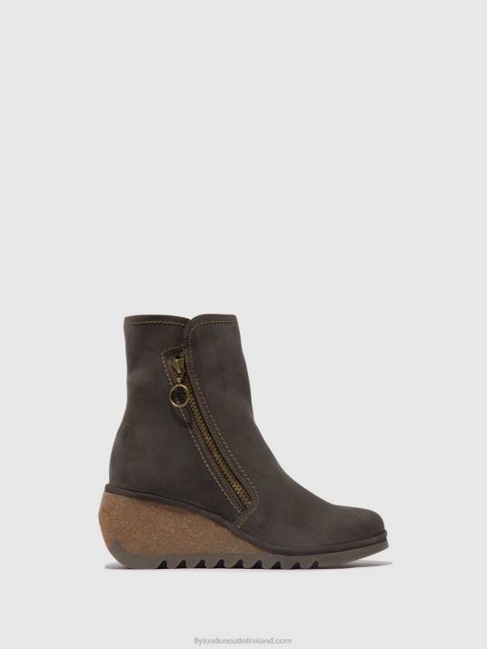Zip Up Ankle Boots NELA407 Women V00W50 DIESEL Fly London